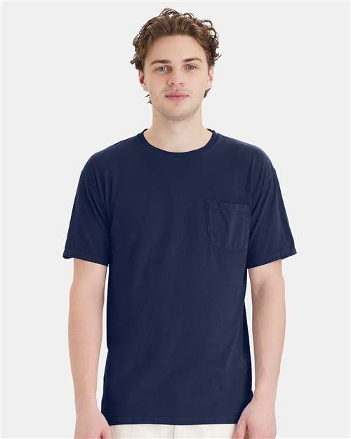 ComfortWash by Hanes - Unisex Garment-Dyed Pocket T-Shirt - GDH150