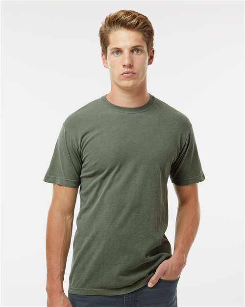 M&O - Unisex Vintage Garment-Dyed T-Shirt - 6500M
